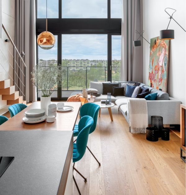 nowoczesny salon aranżacje