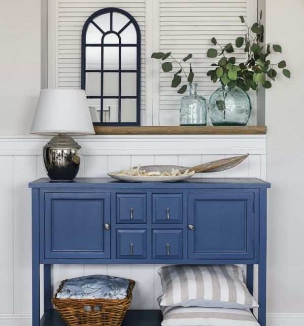 wnętrza w stylu hamptons