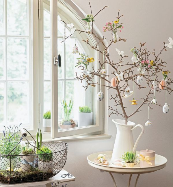 10 prostych trików na dekorację domu na wielkanoc