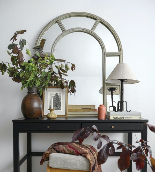 styl modern farmhouse w 42-metrowym mieszkaniu w bloku