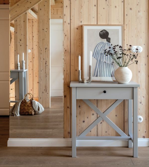 drewniany dom pachnący lasem