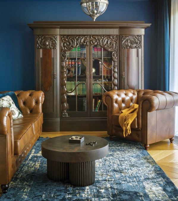 klasyczne wnętrza z orientalnymi akcentami