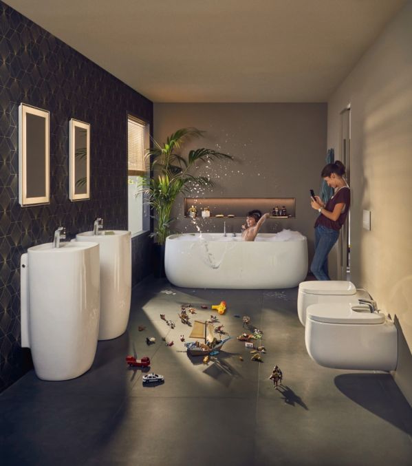 jak urządzić łazienkę dla rodziny z dziećmi