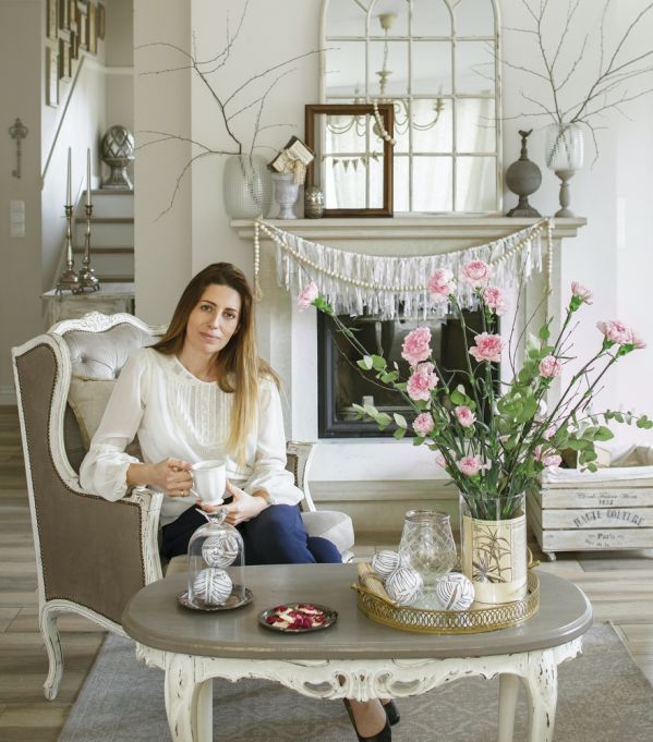 dom w stylu shabby chic