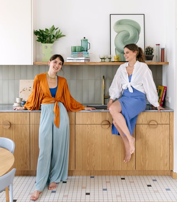 nowoczesne i pełne kolorów 66-metrowe mieszkanie