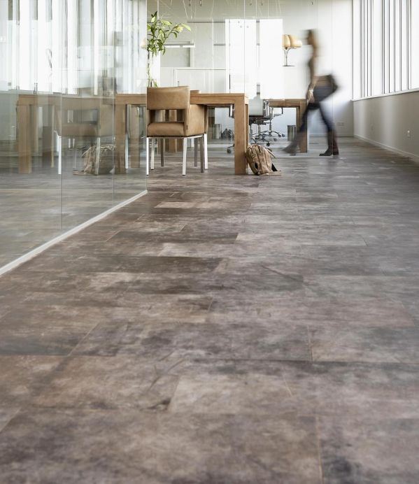 Okładzina skórzana na podłogę.