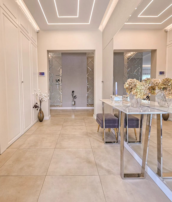 wnętrza domu na makowej