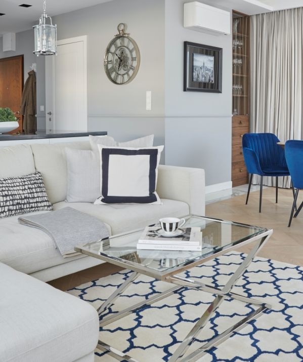 apartament w stylu hamptons