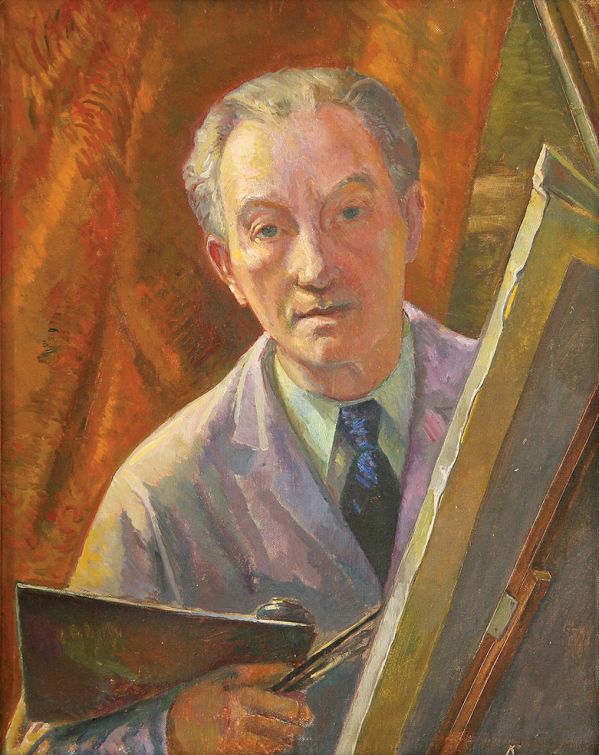 Antoni Michalak Autoportret , lata 50.-60. XX w.