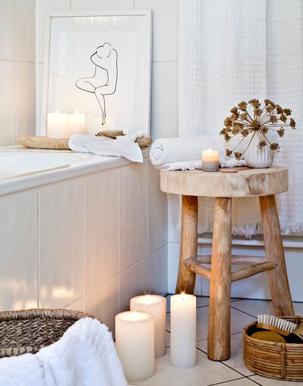 łazienka w stylu skandynawskim