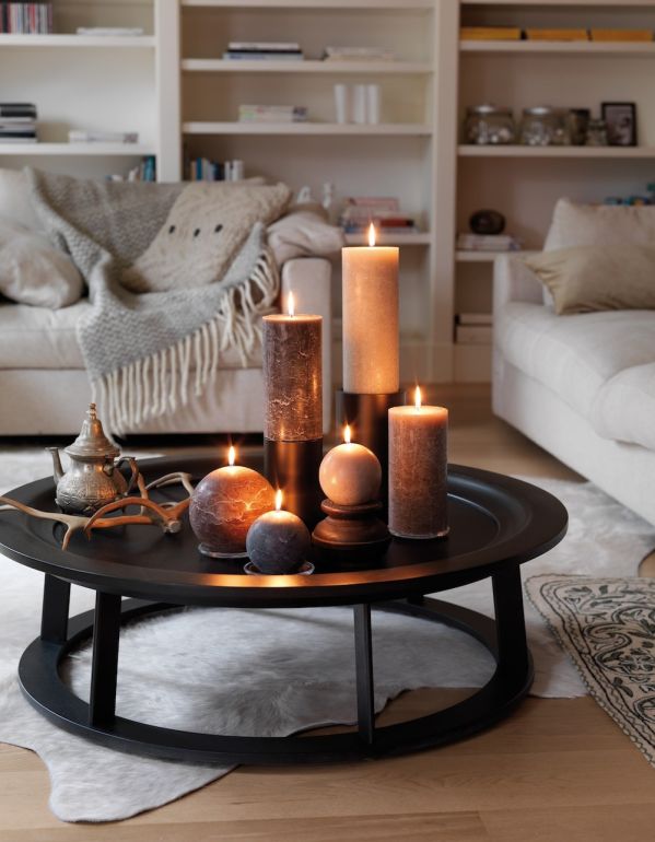 W ciepłym blasku świec