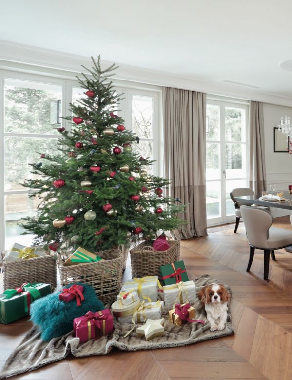 dekoracje domu na święta