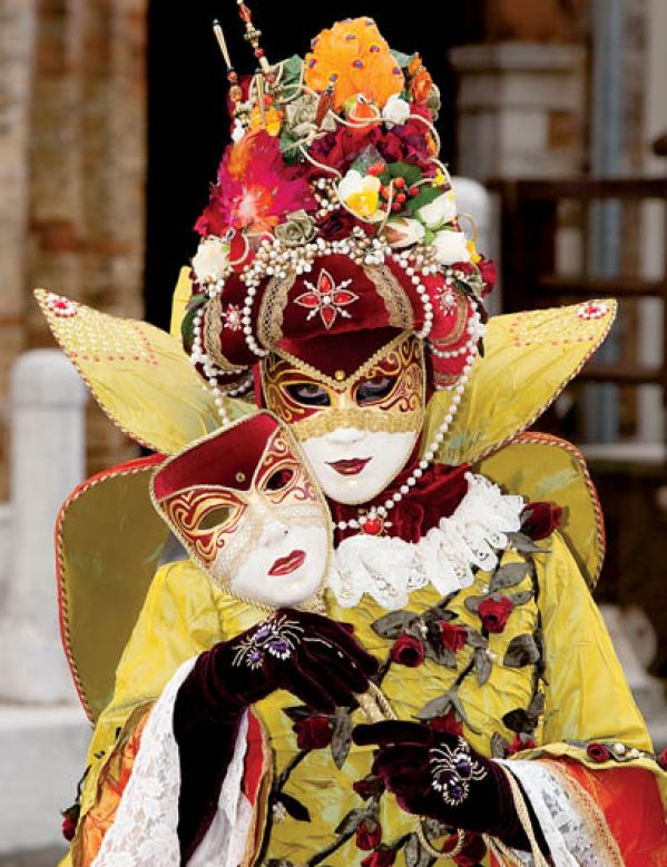 Wenecki przebieraniec. Fot. Shutterstock