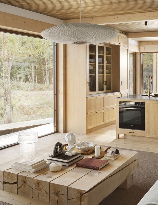 jak urządzić drewnianą kuchnię