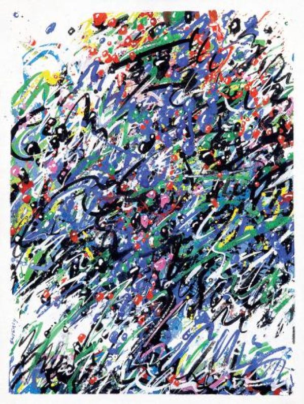 Waldemar Świerzy Projekt plakatu KAW , 1984 r, cw 4500 zł, DESA UNICUM