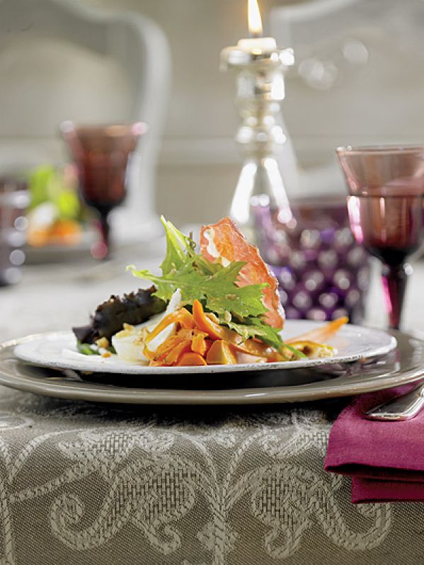 Sałatka z pieczoną marchewką. Przepisy na karnawałową imprezę