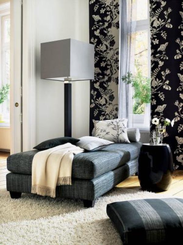 Kolekcja tkanin Black and White. Michael Fischbacher.