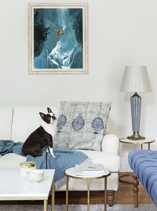 salon w stylu klasycznym