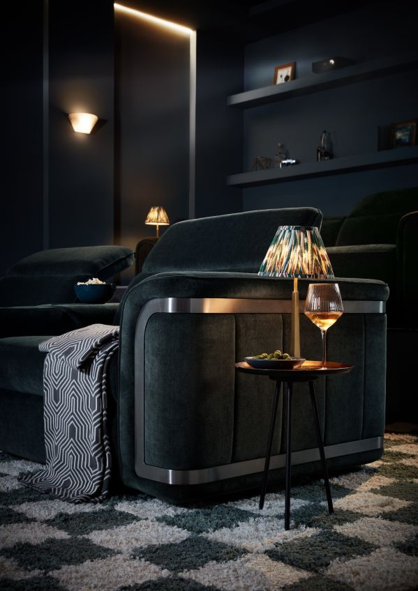 przytulny salon glamour