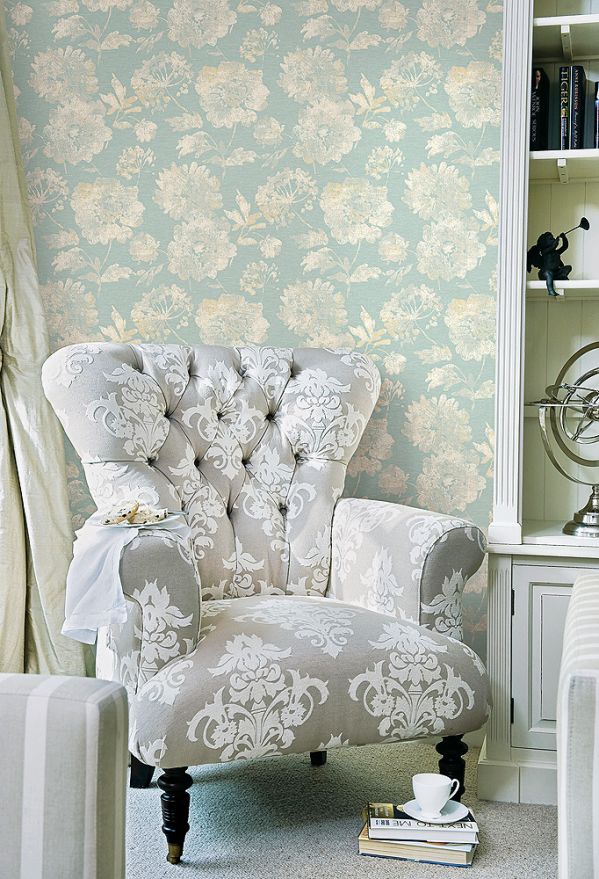 Tapeta Seabrook. Kolory zza oceanu na tapecie