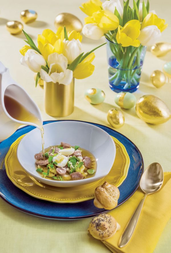 wielkanocny żurek na zakwasie