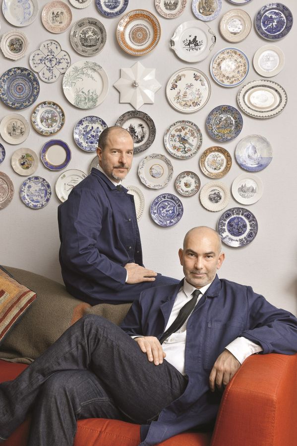 Bruce Wayland i Marcello De Simone. Obrazy na talerzach