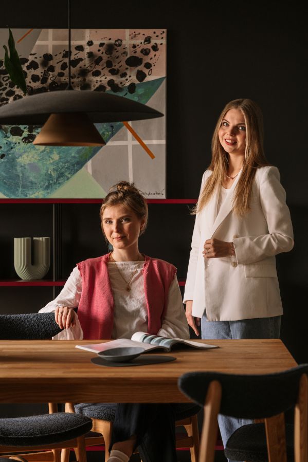 nowoczesne mieszkanie w odważnych kolorach z nutą retro