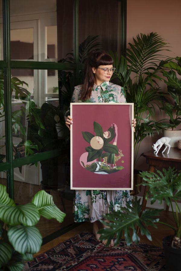 Układanki ze wspomnień – kolaże Aleksandry Morawiak