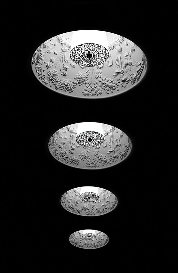 Lampa Skygarden (podniebny ogród) powstała dla firmy Flos, włoskiego giganta oświetleniowego.