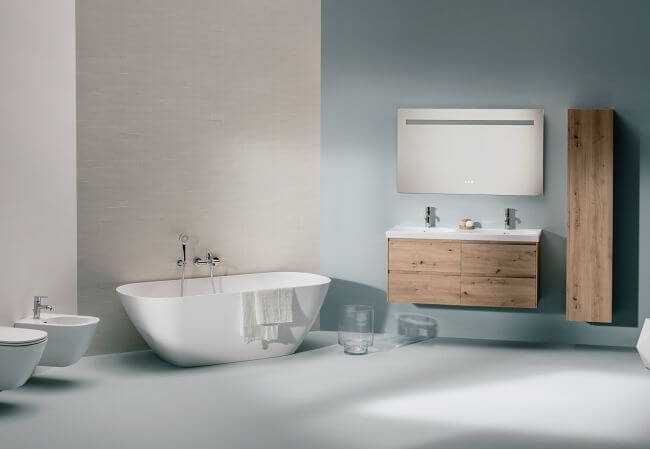 elegancka łazienka w minimalistycznym wydaniu