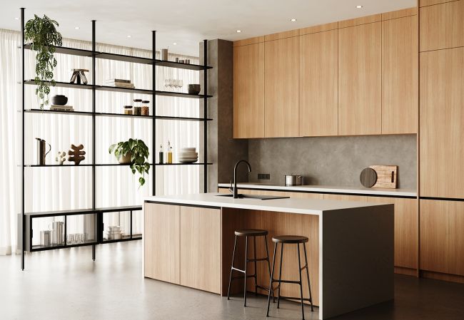 Lekki system regałowy EVA Zobal
