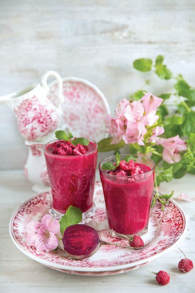 przepis na smoothie z sokiem z buraków