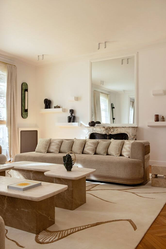 luksusowy apartament w stylu nowoczesnej klasyki
