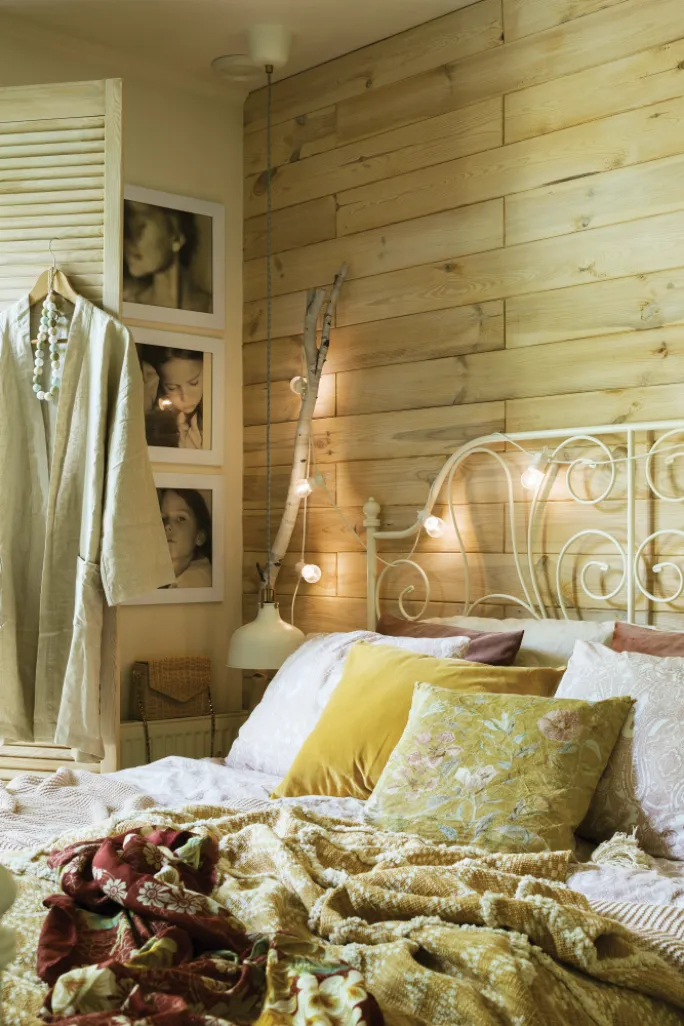 pomysł na klimatyczną sypialnię