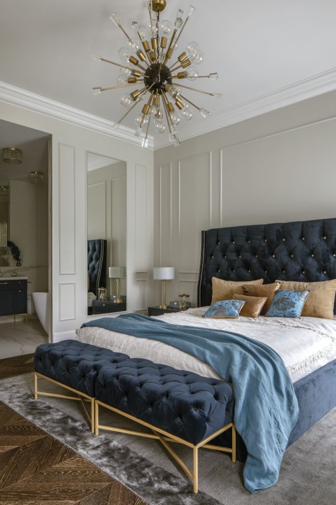 oświetlenie w sypialni