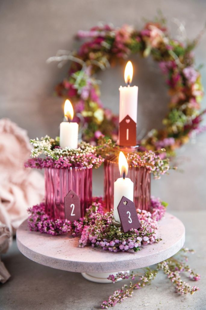 pomysły na ozdoby z wrzosów i wrzośców