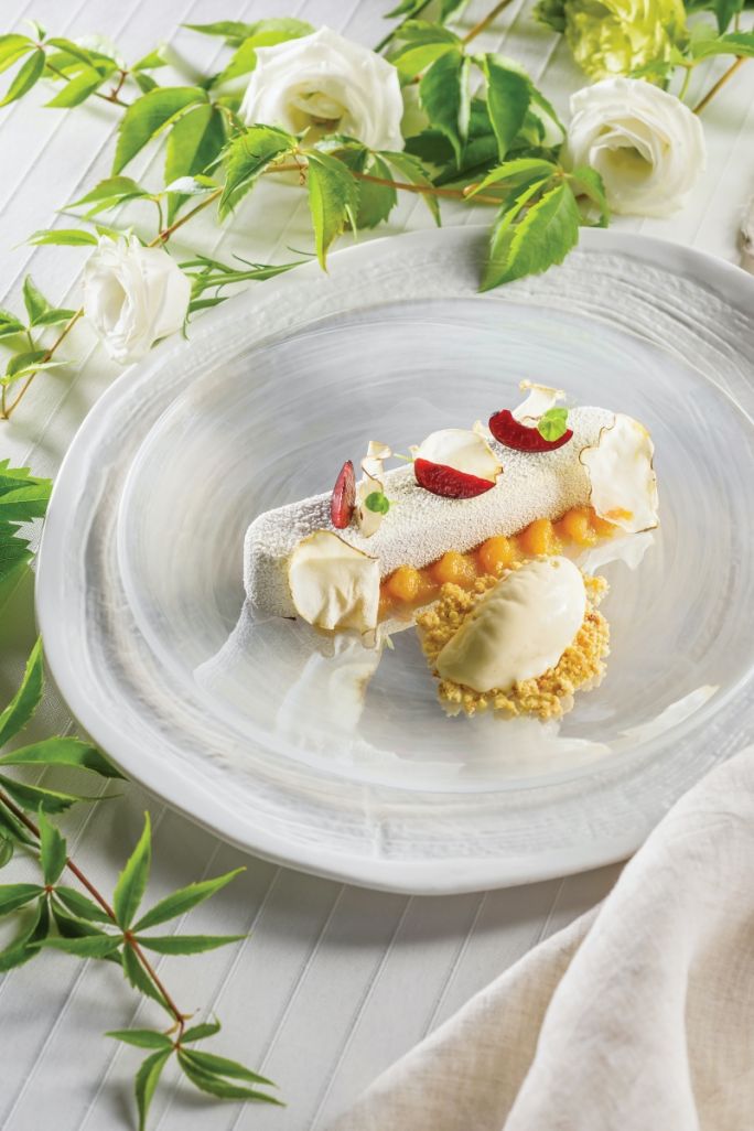 lekki deser na słodkie zakończenie romantycznej kolacji