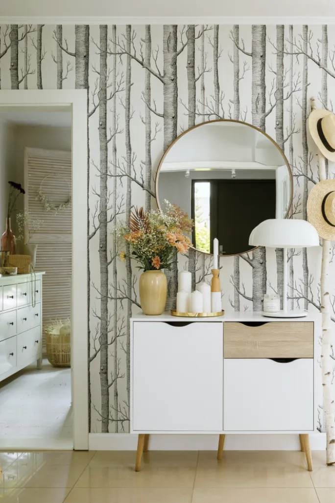 wystrój wnętrza w naturalnych kolorach