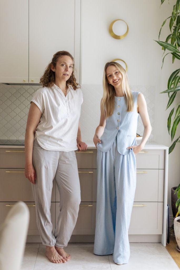 Zuzanna Orlińska i Aleksandra Tefelska