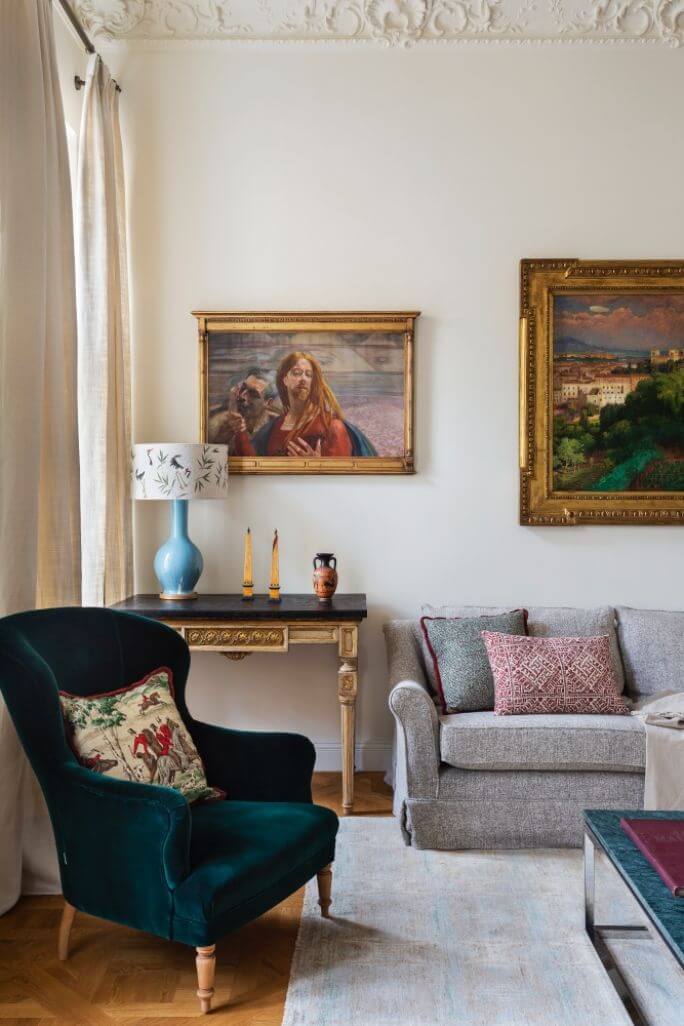 apartament kolekcjonera wnętrze które urządziła sztuka