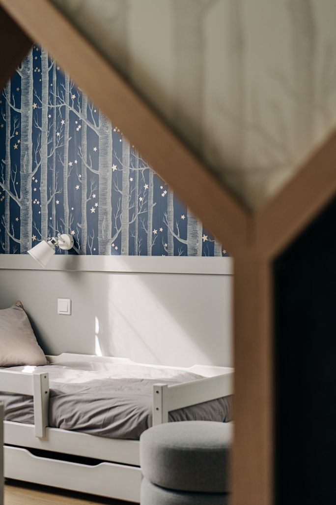 pokoje dzieci połączone sekretnym przejściem