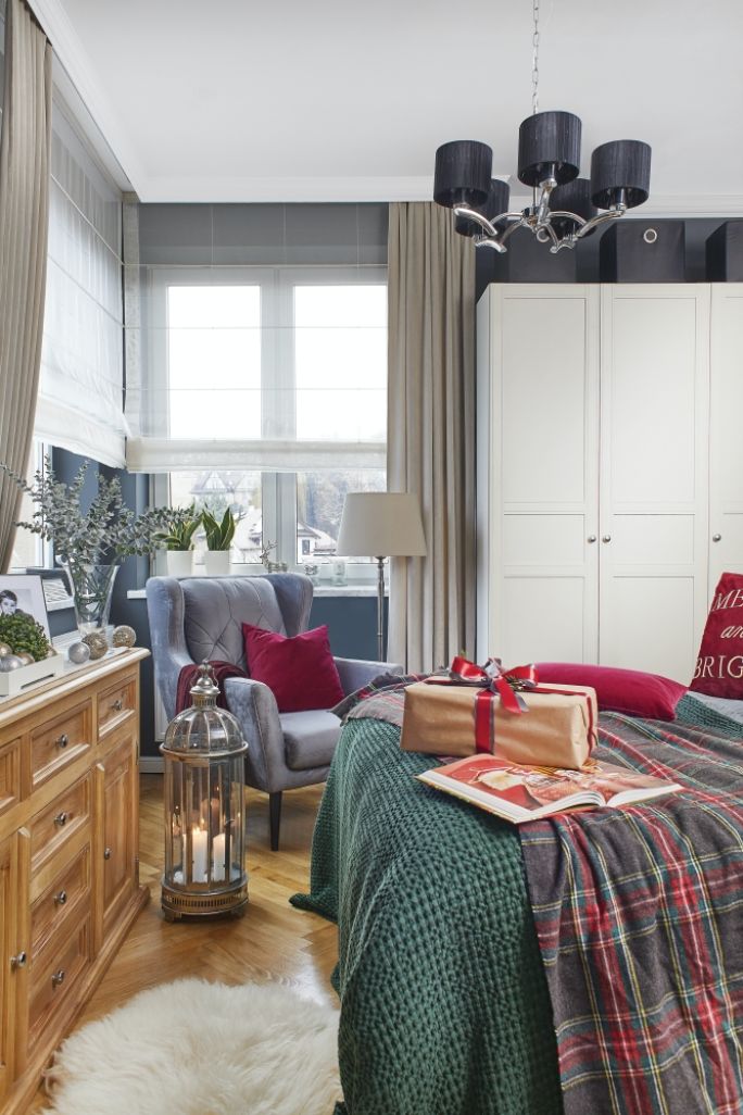 sypialnia w stylu amerykańskim