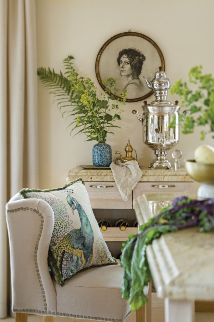 salon w stylu angielskim