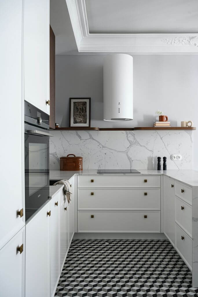 mieszkanie 53 m2 kuchnia aranżacja