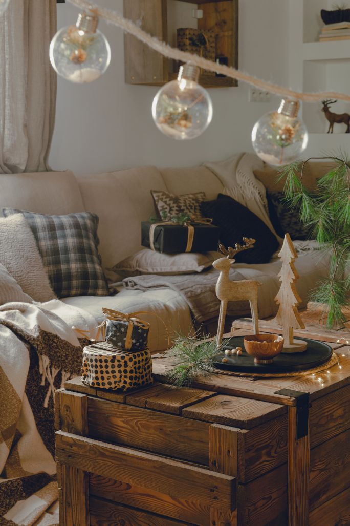 ozdoby bożonarodzeniowe w stylu eko