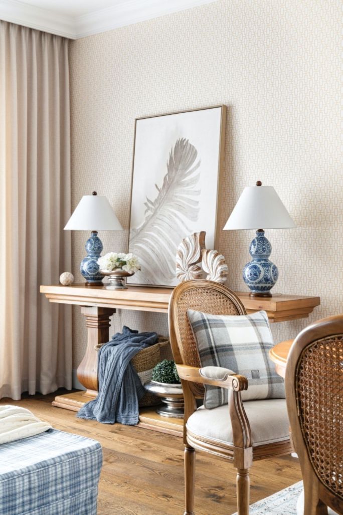 aranżacja ściany w salonie