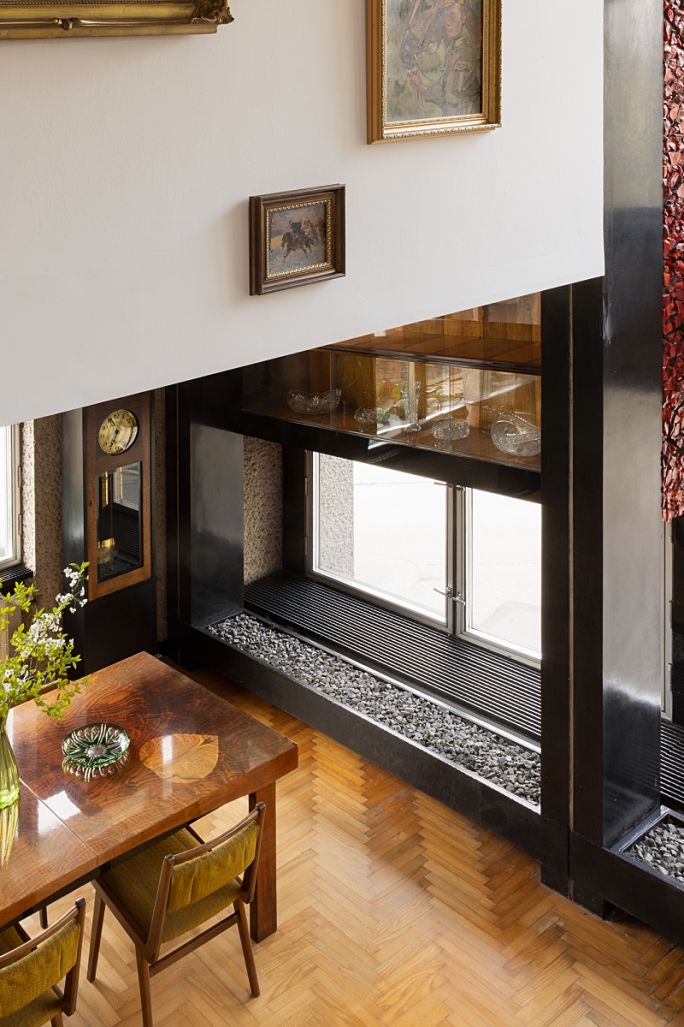 Wnętrza modernistycznego Domu Książków w Tarnowie