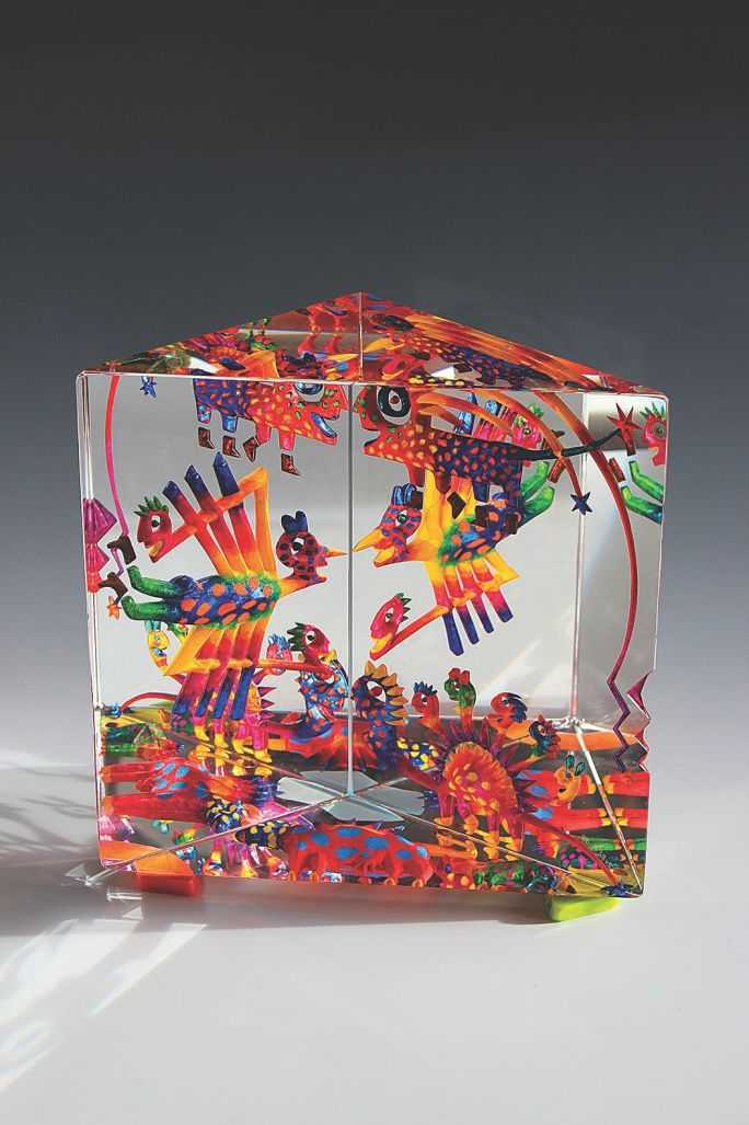 szklane rzeźby Czesława Zubera