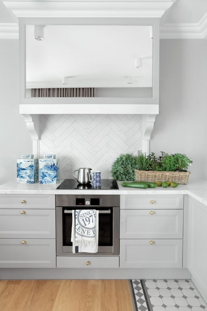 biała kuchnia w stylu hampton