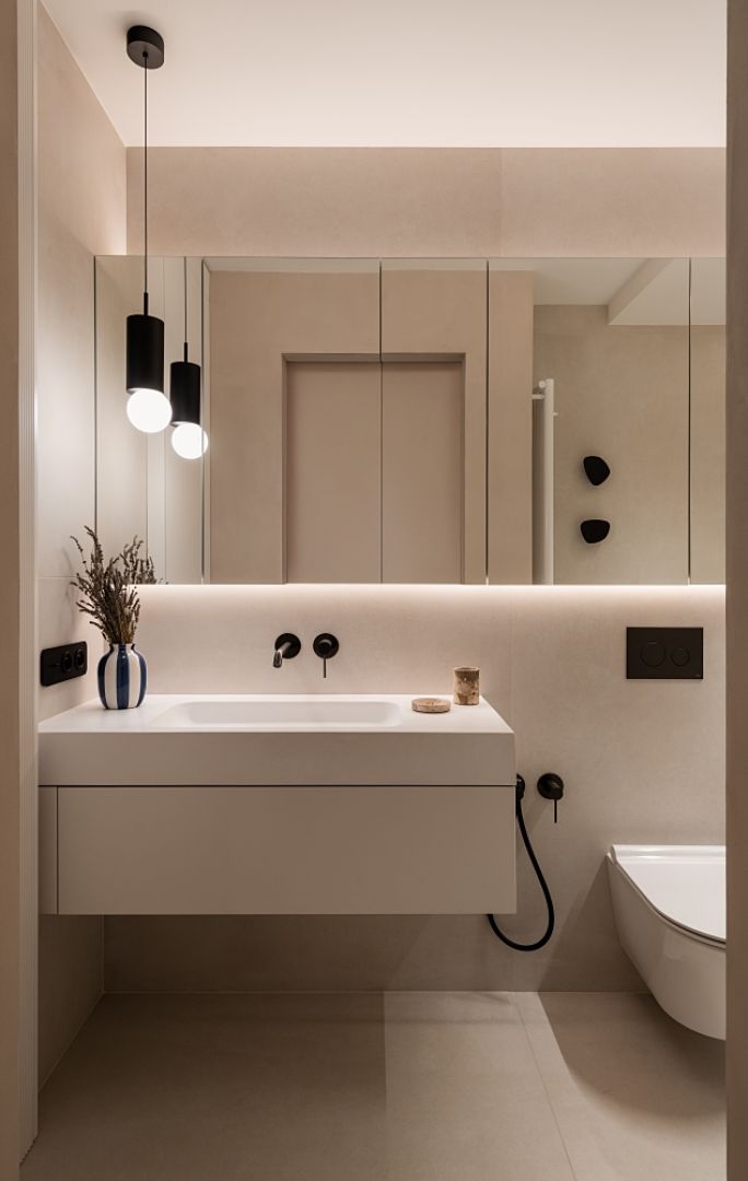 łazienka w stylu quiet luxury